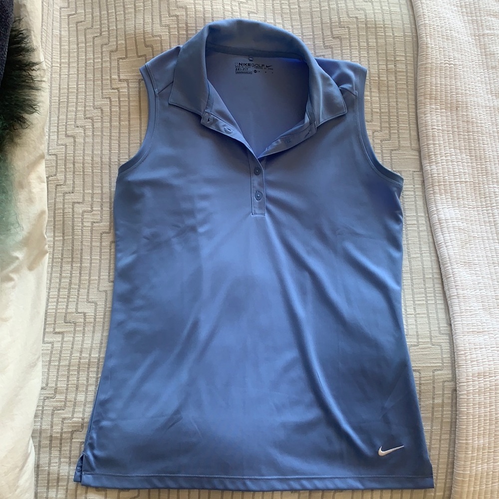 Nike golf collared tank top